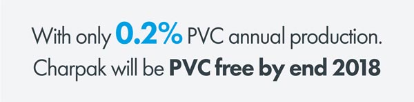 PVC free by end of 2018